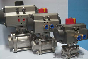 三片式氣動(dòng)球閥